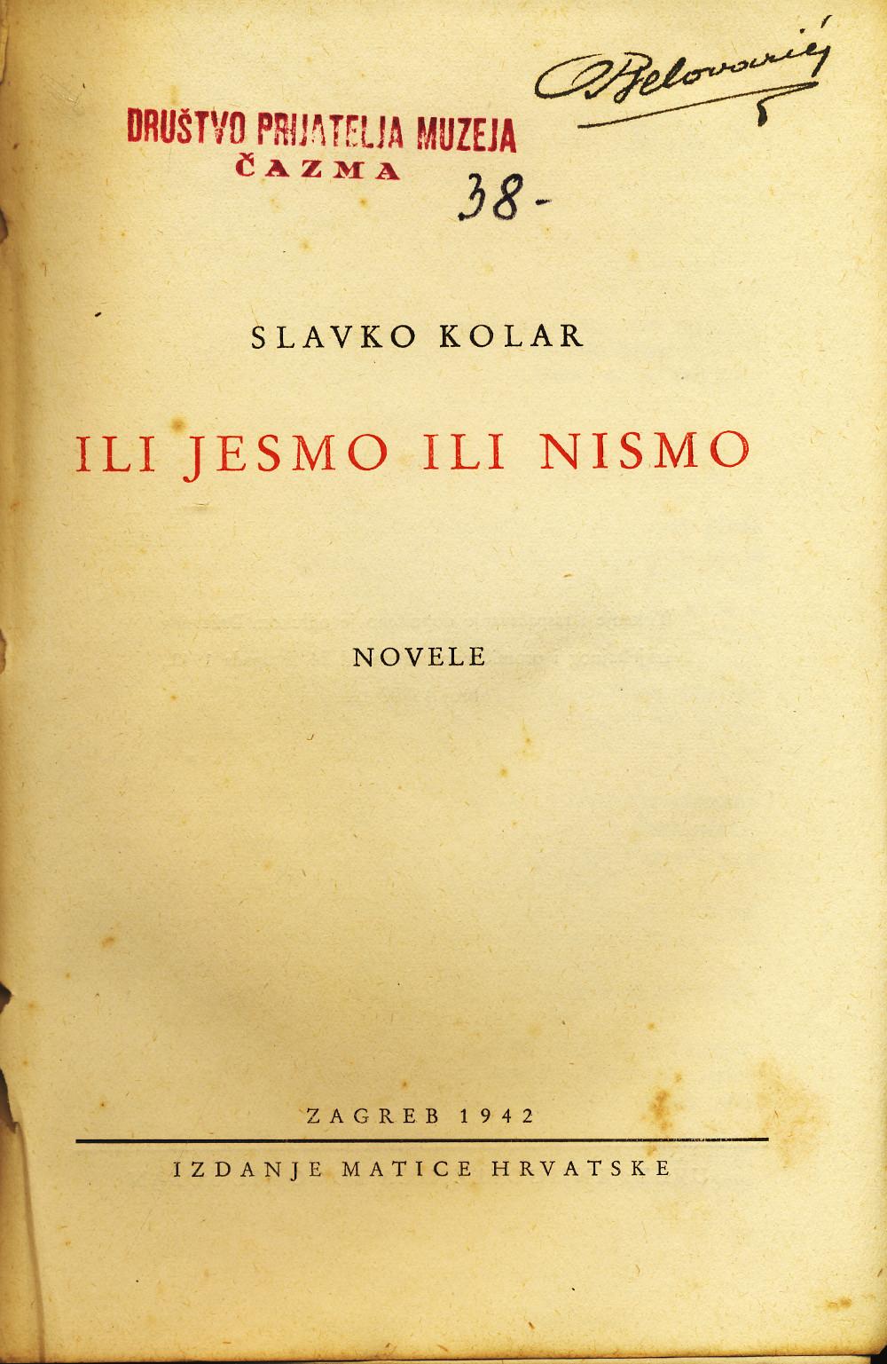 Izložba Slavko Kolar